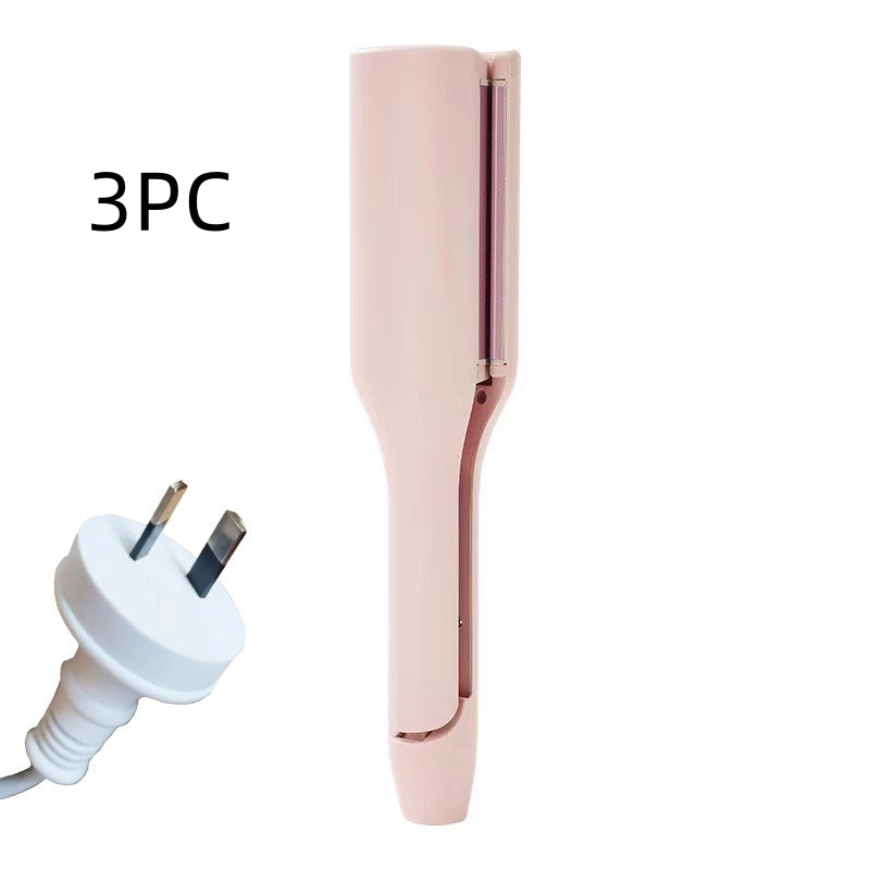 Hair Curling Iron 32mm Deep Wave Hair Curler 4 Temperature Adjustable Fast Heating Crimping Iron Styler Wand For All Hair Style LadyShow.Store