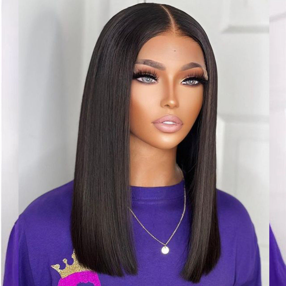 Double Drawn Bone Straight Human Hair Wigs LuxuryLifeWay Online Store