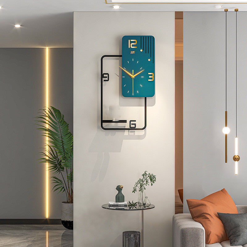 Modern Minimalist Home Fashion Creative Wall Clock PearlNestDecor.com