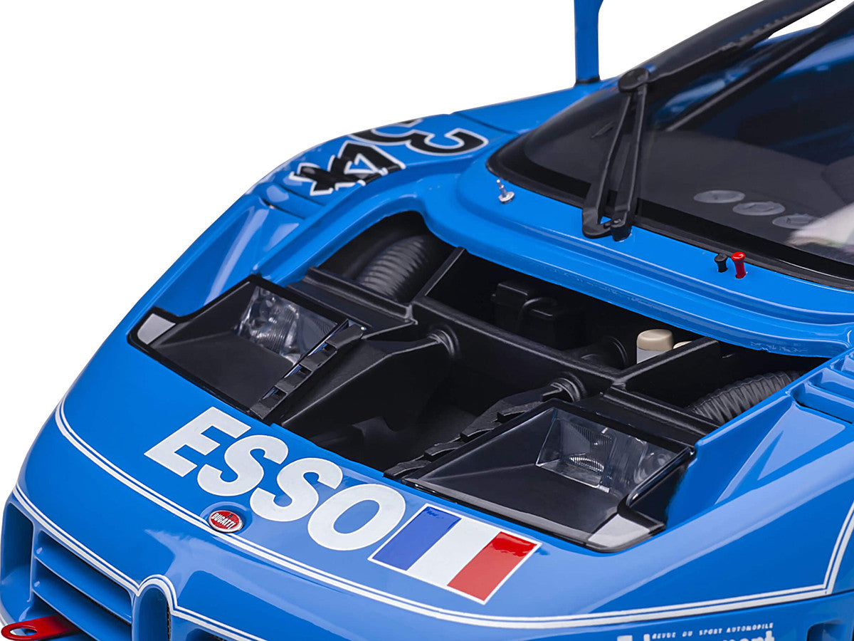 Bugatti EB110 #34 Alain Cudini - Eric Helary - Jean-Christophe Boullion 24 Hours of Le Mans (1994) 1/18 Model Car by Autoart LuxuryLifeWay Online Store