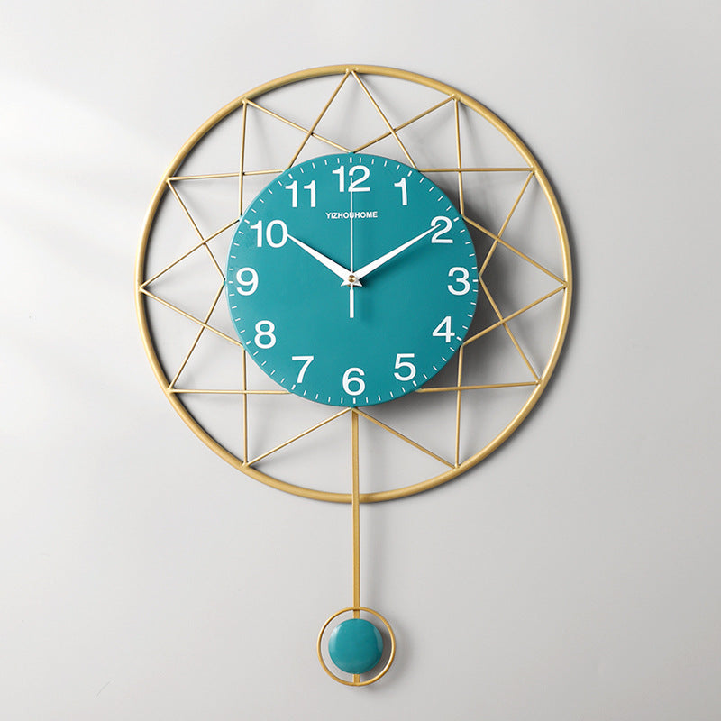 Nordic Wall Clock Creative Living Room PearlNestDecor.com