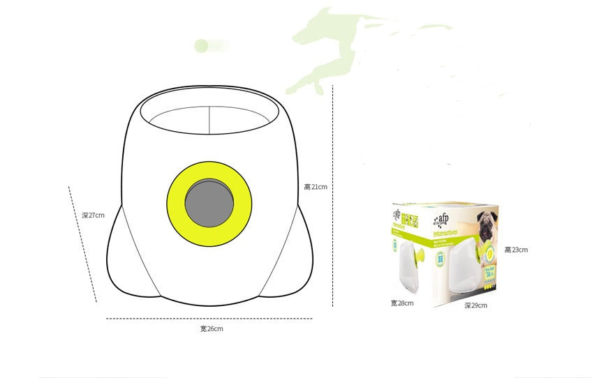 Dog Pet Automatic Interactive Ball Launcher Pets Fashion