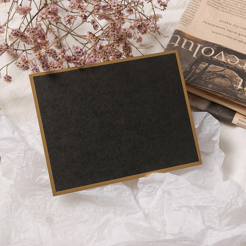 Quartet Bronzing Border Business Small Card CJD