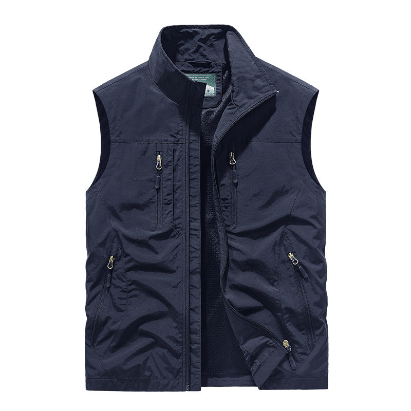 Outdoor Fleece Work Vest Fleece Sweatshirt Reversible Best YouTube Store