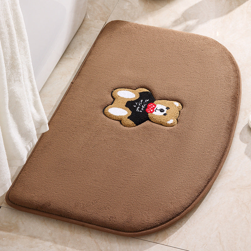 Absorbent Non-slip Living Room Bathroom Floor Mat