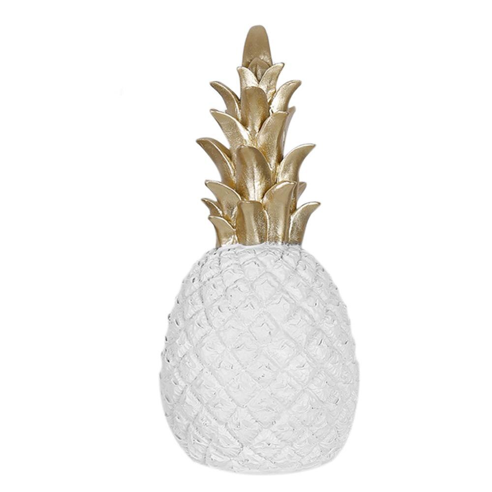 Gold Pineapple Resin Window Display Decor Pi-Mart