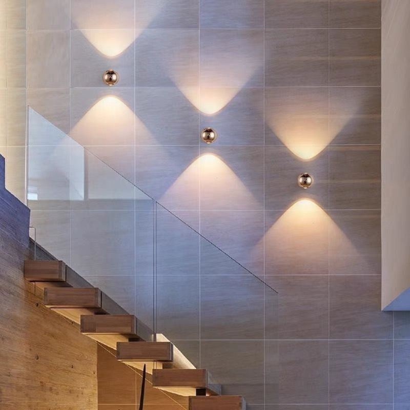Modern Minimalist Creative Rotatable Bedside Wall Lamp PearlNestDecor.com