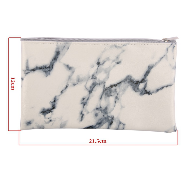 10-Piece Marble Pattern Makeup Brush Set LadyShow.Store