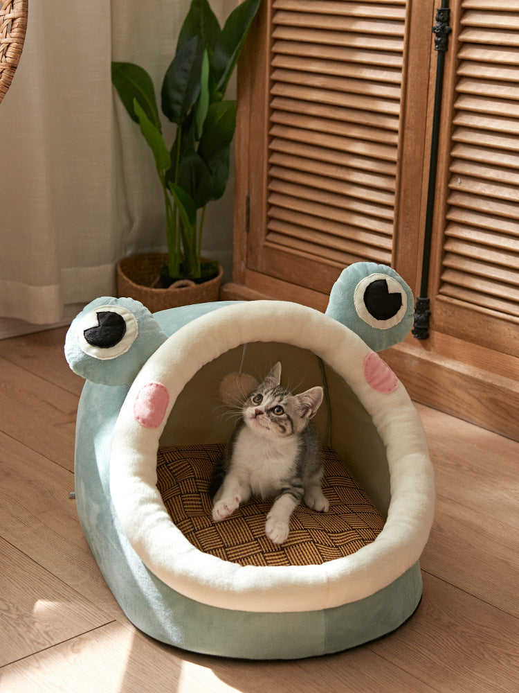 Universal Four Seasons Cat House Bed - Removable & Washable Best YouTube Store