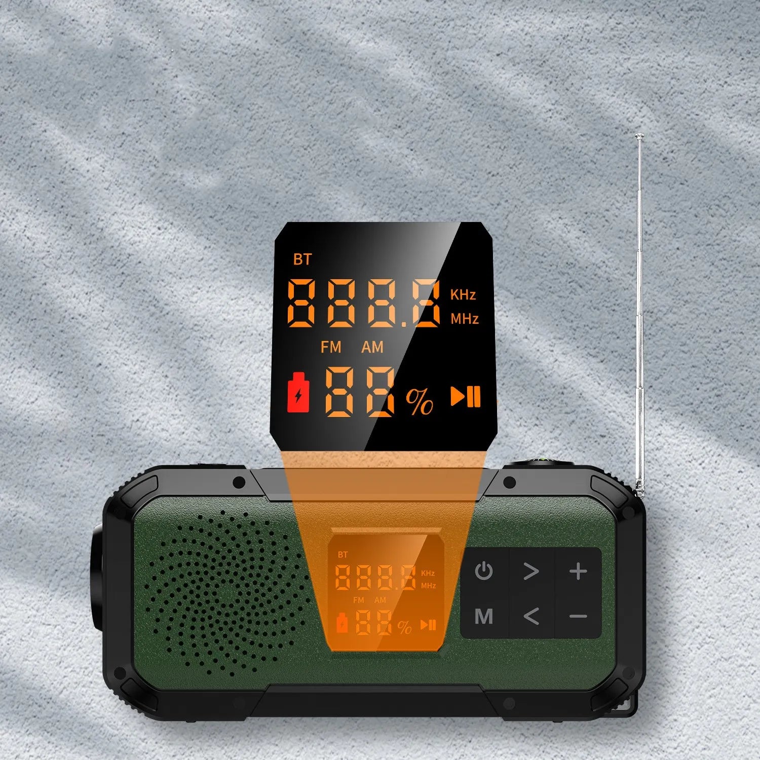 Solar Powered Hand Crank Radio Best YouTube Store