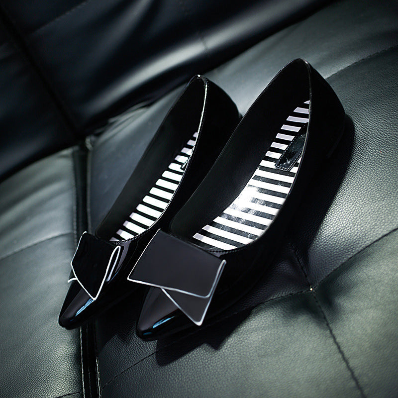 Bowknot Korean Style Flat Shoes for Women LadyShow.Store