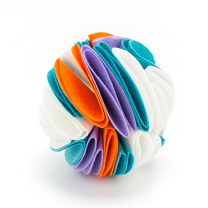 Foldable Dog Snuffle Ball Dog Training Toys Increase IQ Pet Cat Training Games Feeding Intelligence Toy Pets Fashion