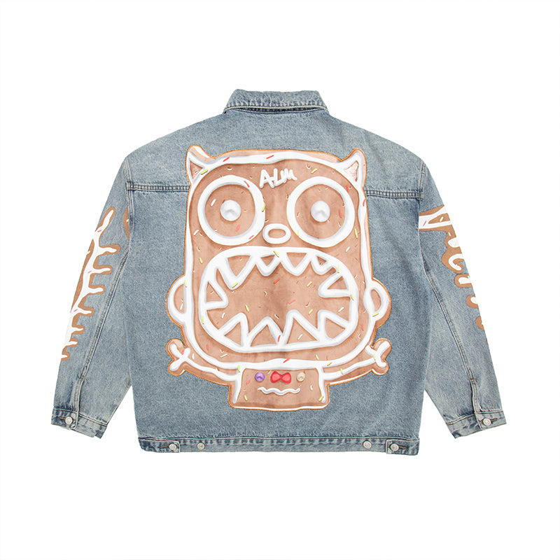 Denim Clothing Loose Casual Couple Wear Coat Jacket Best YouTube Store