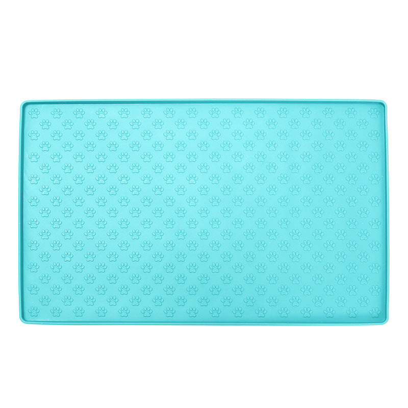 Spot Pet Mat, Waterproof And Easy To Clean Silicone Dog Mat, Cat Mat, Square Pet Placemat, Pet Supplies Pets Fashion
