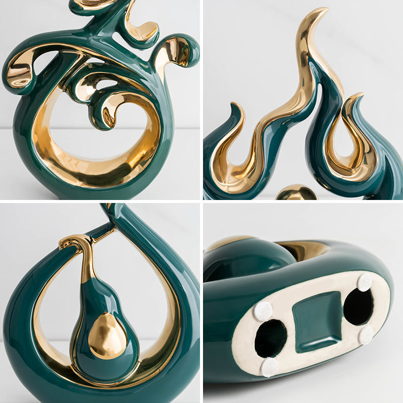 Luxury Ceramic Wine Cabinet PearlNestDecor.com