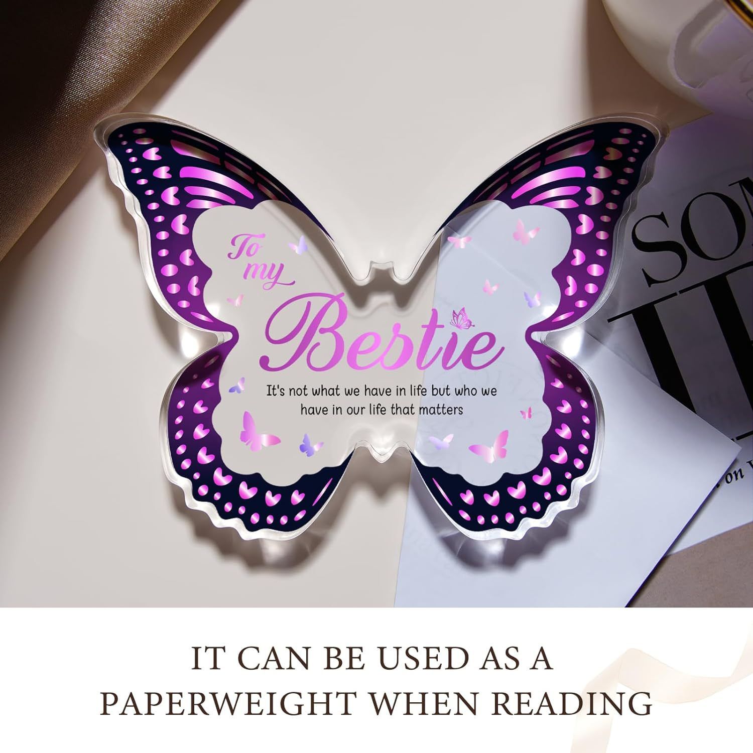 Butterfly Acrylic Keepsake – Mother’s Day Gift LadyShow.Store