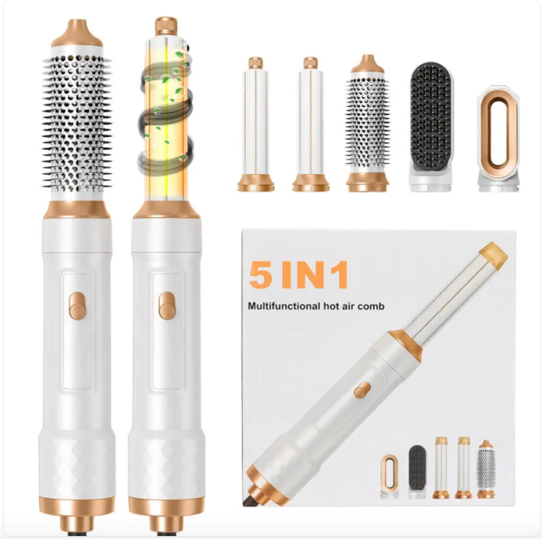 5-in-1 Hot Air Brush LadyShow.Store