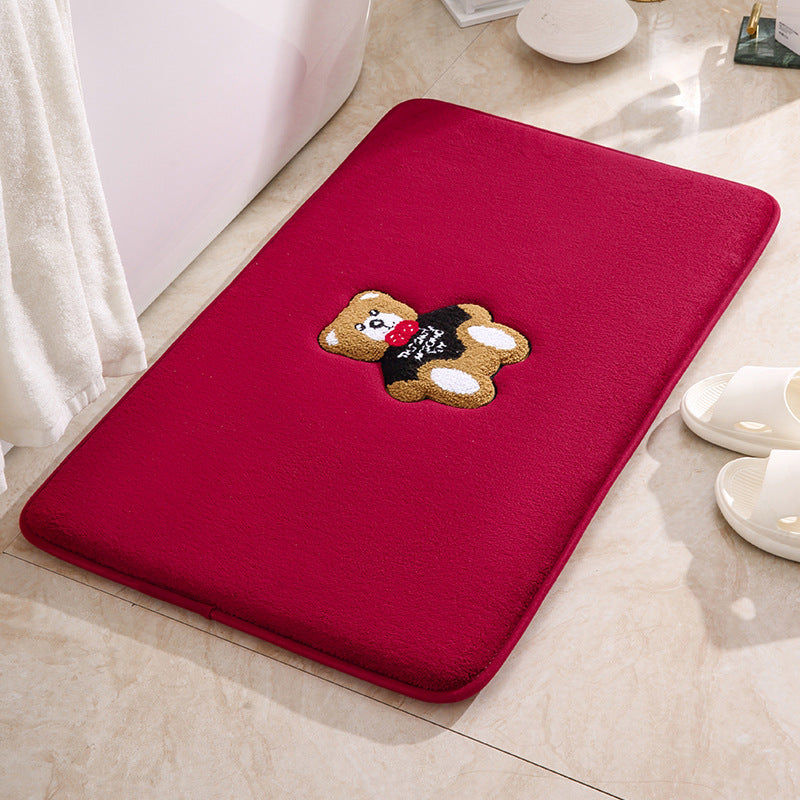 Absorbent Non-slip Living Room Bathroom Floor Mat