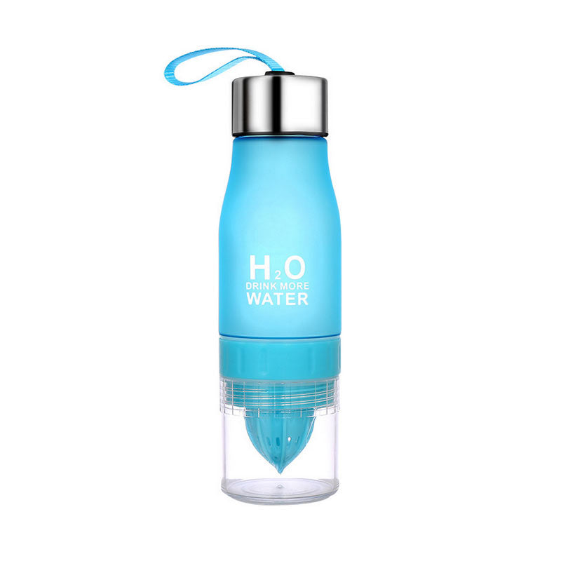 Sports Plastic Lemon Water Bottle LadyShow.Store