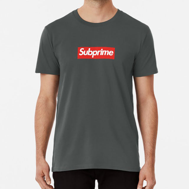 Wallstreetbets Subprime Box Logo T-Shirt Pi-Mart