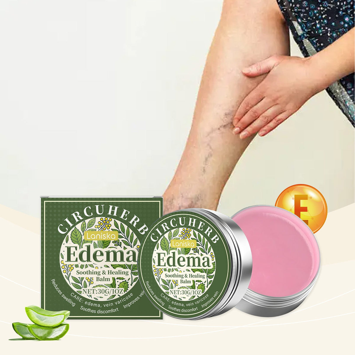 Edema Soothing Repair Cream 30g-box Tri Light Beauty