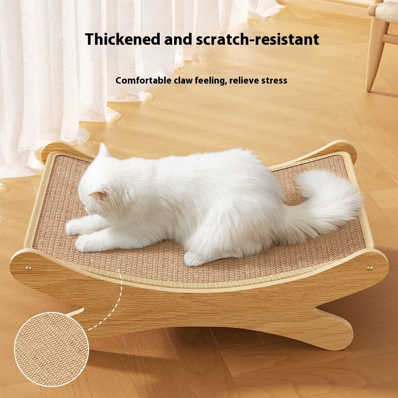 Jute Style Cat Scratch Board Cat Nest Integrated Scratch-resistant Wear-resistant No Dandruff Pets Fashion