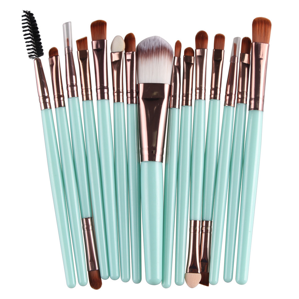 15 Pieces Makeup Brush Set LadyShow.Store