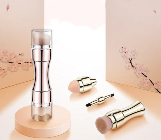 4-in-1 Retractable Makeup Brush LadyShow.Store