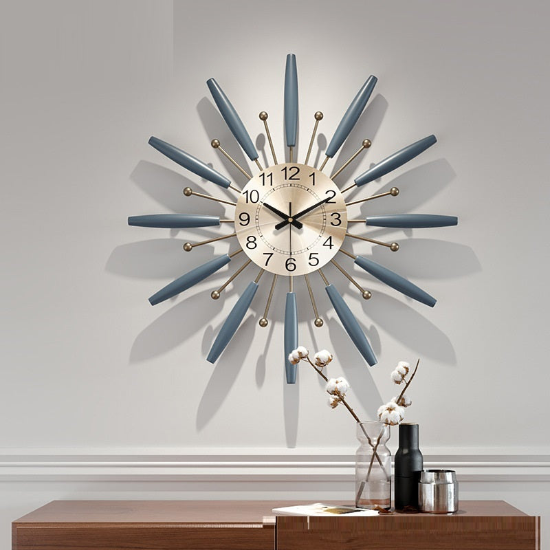 Simple, Fashionable, Personalized And Creative Iron Wall Clock PearlNestDecor.com