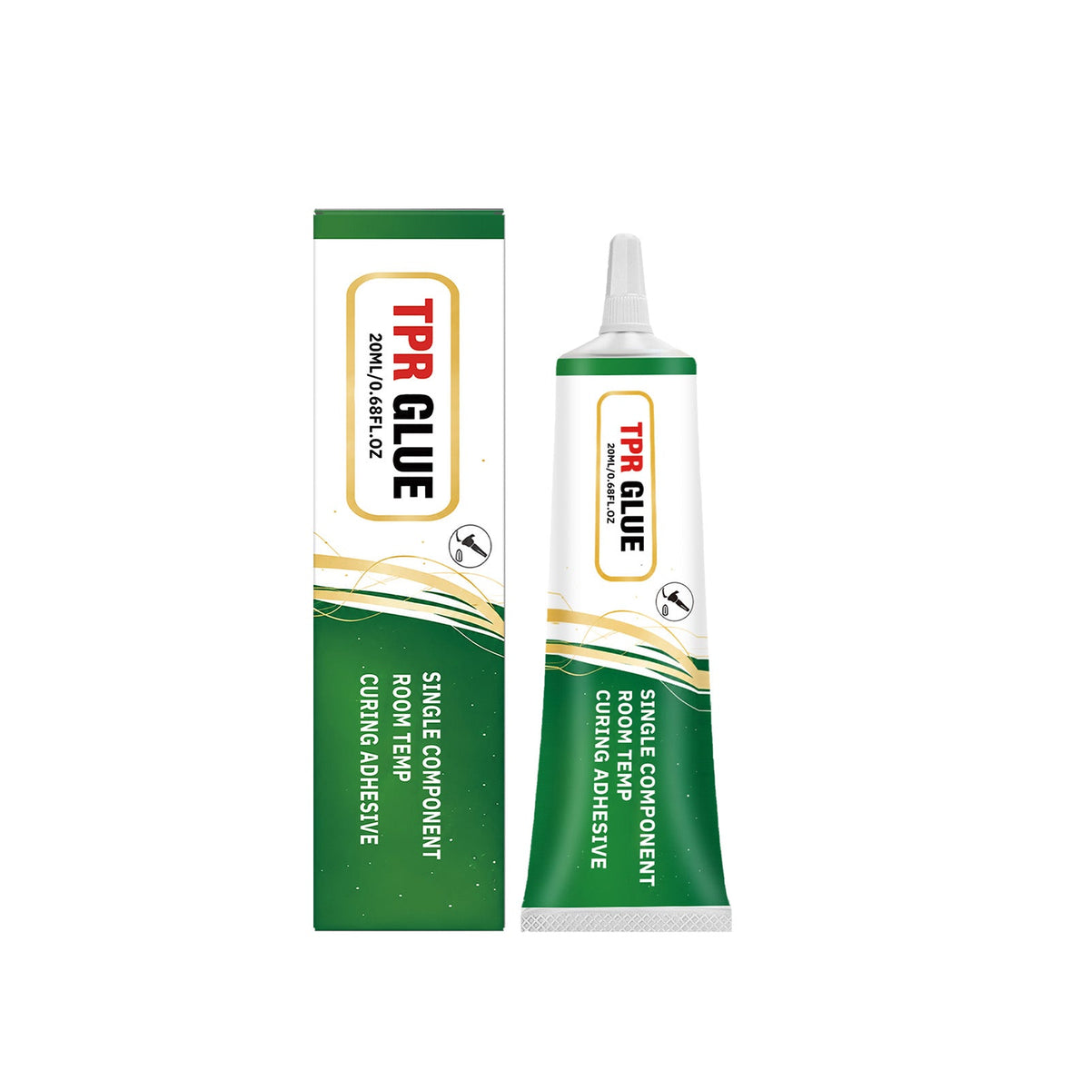 Multi Material Adhesive Suitable For Transparent Adhesive Layer, Flexible Bonding, Convenient Glue Application, Easy To Store Glue Hose, TPR Glue 20ml 1 Box Tri Light Beauty