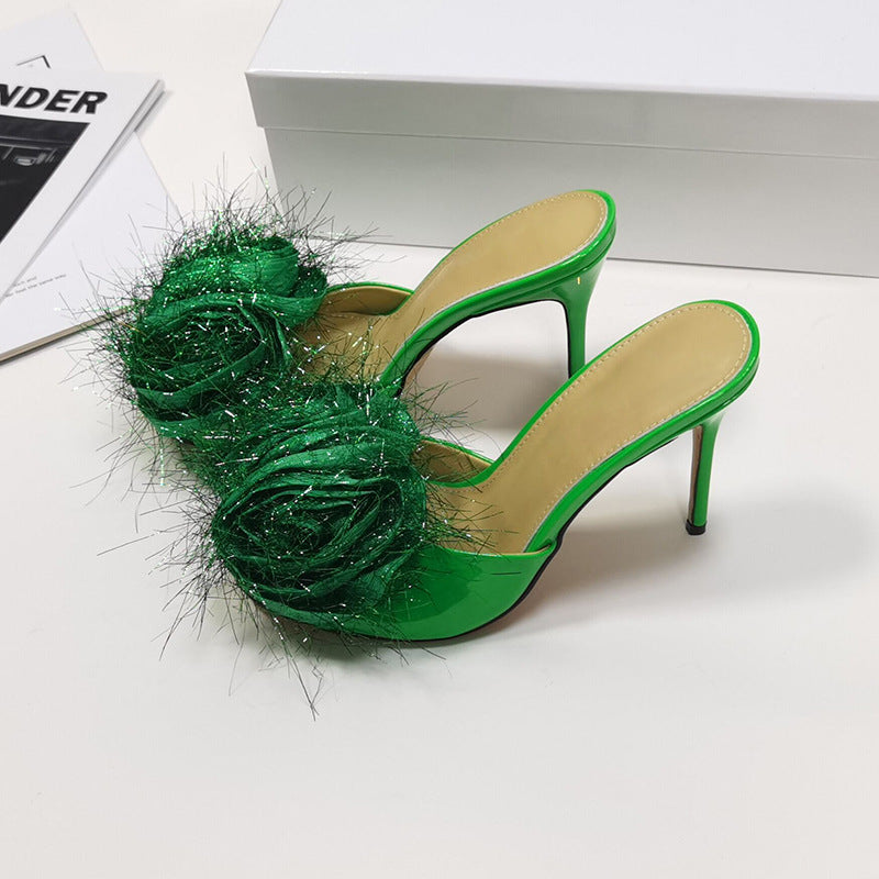 One-Foot Super High-Heeled Banquet Shoes LadyShow.Store