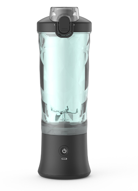 Portable Blender 600ML Electric Juicer Fruit Mixers 4000mAh USB Rechargeable Smoothie Mini Blender Personal Juicer Colorf Pi-Mart