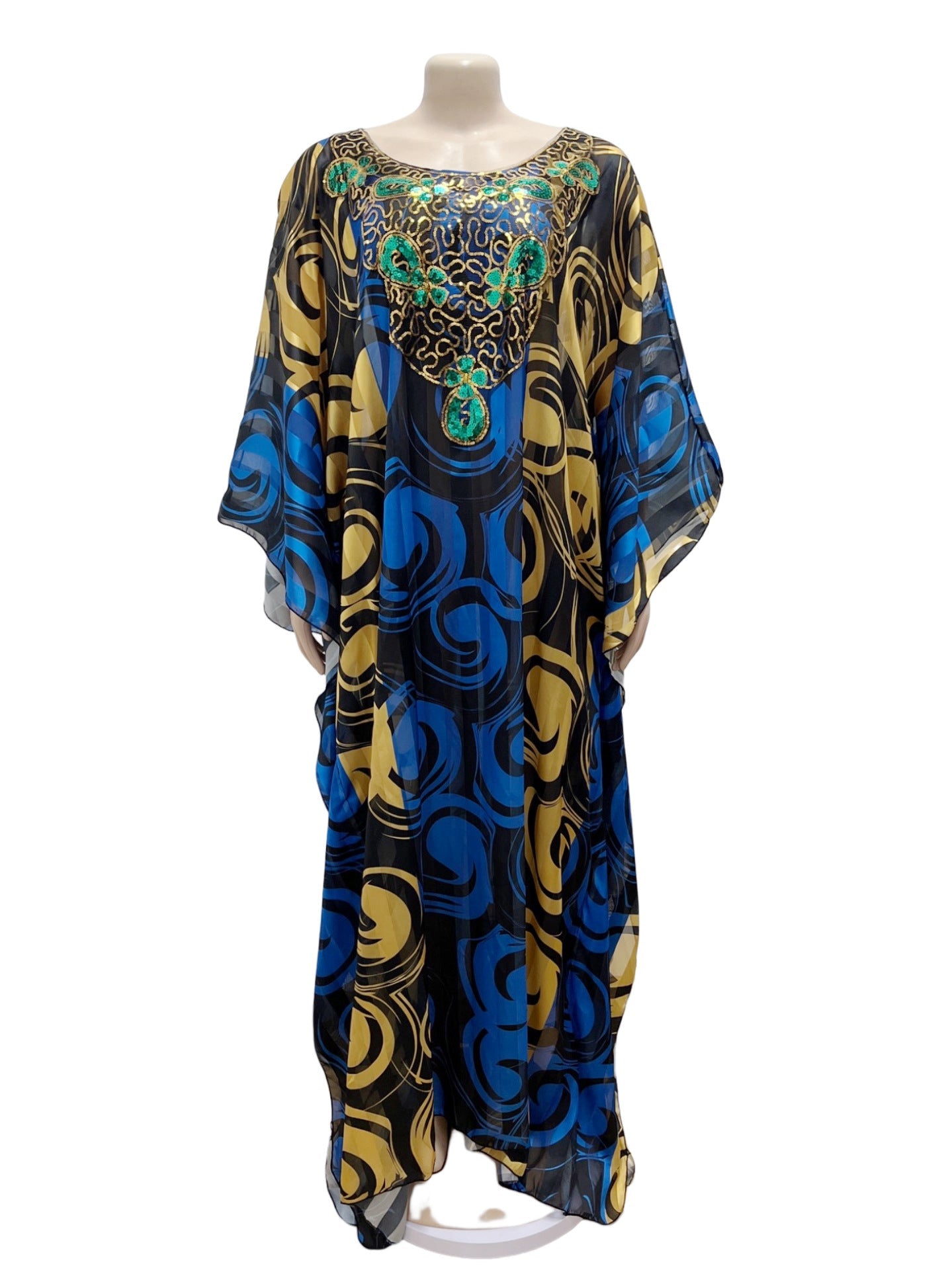 Fashion Printed Robe Dress Women NorixaFashion.com