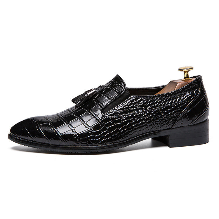 Men's Pointed Leather Shoes Best YouTube Store