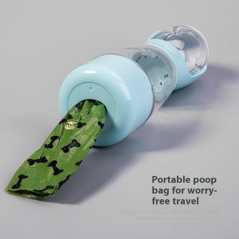 Water And Food Integrated Dog Walking Portable Cat Drinking Water Portable Cup Pets Fashion