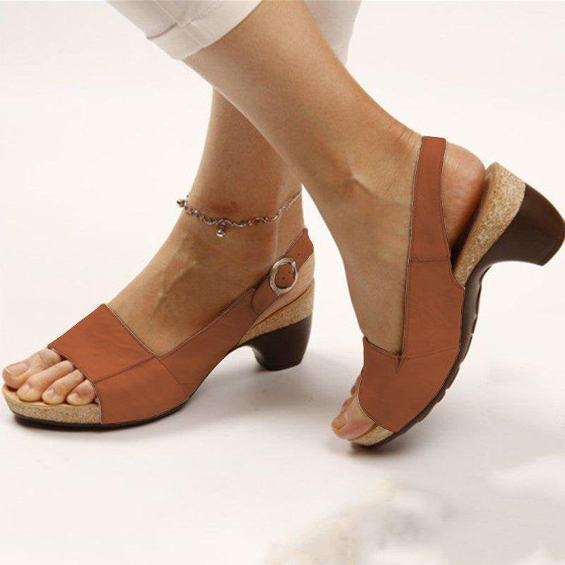 European And American Large Size Women's Wedge Heel Spring And Summer Casual Shoes LadyShow.Store
