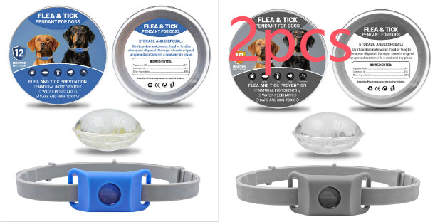 Pet Insect Repellent Button Collar Capsule Suit Pets Fashion