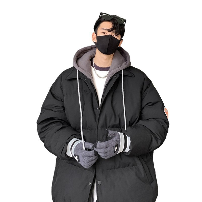 New White Duck Down Thickened Warm Couple Coat Best YouTube Store