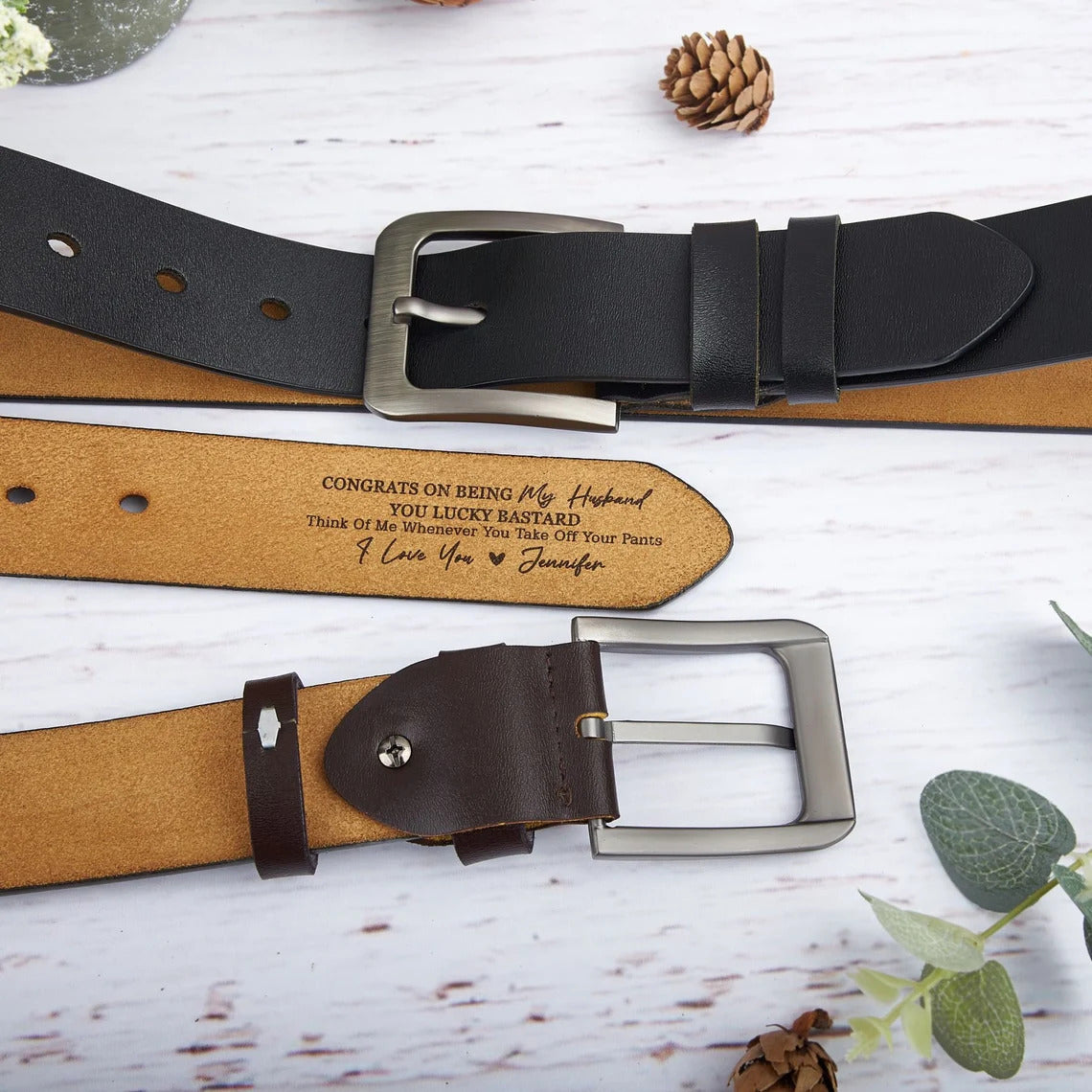 Father's Day Gift European Retro Men's Needle Buckle Belt LuxuryLifeWay Online Store