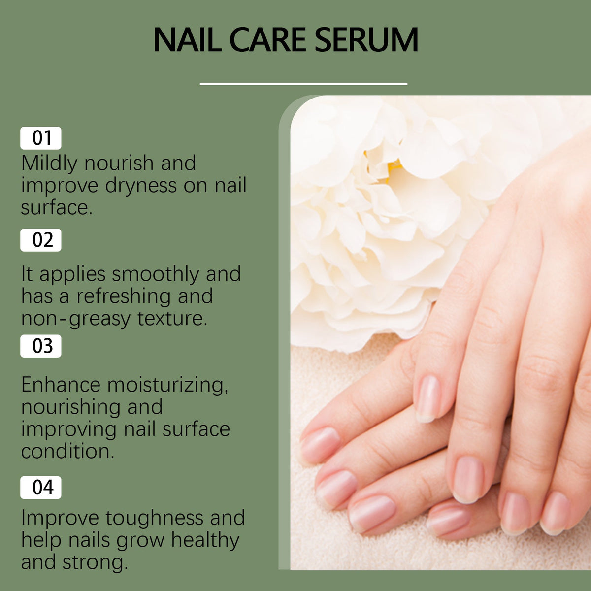 Ginger Nail Strengthening  Liquid 30ml Box Tri Light Beauty