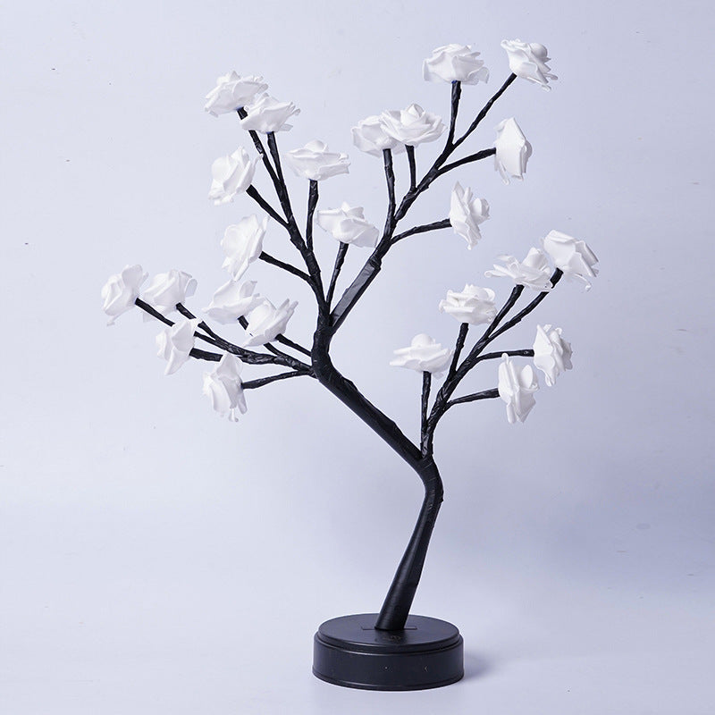 Table Lamp Flower Tree PearlNestDecor.com