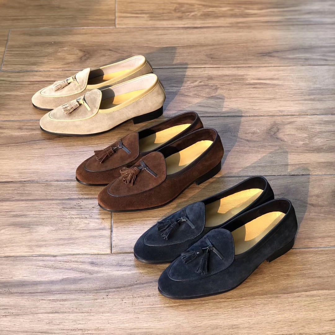 British-style Genuine Leather Business-casual Shoes For Men, Instagram-worthy Suede Best YouTube Store