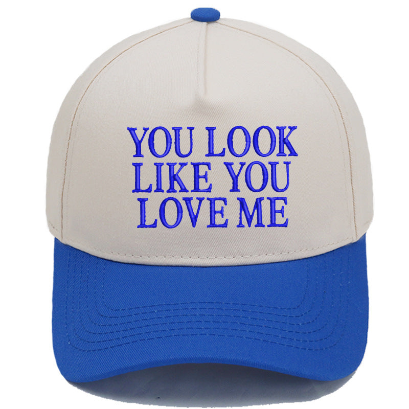 Embroidered Color-Block Casual Baseball Cap For Men And Women Best YouTube Store