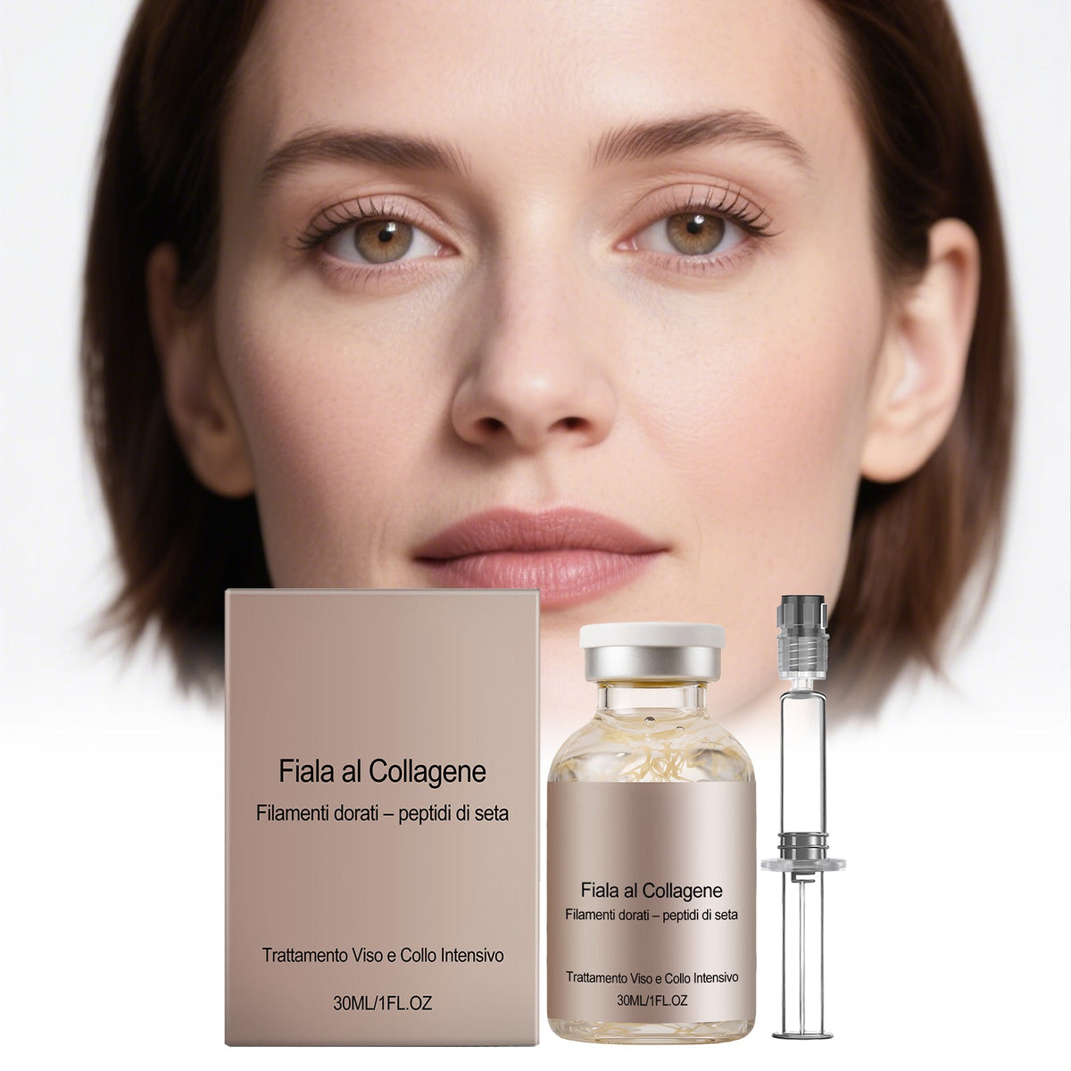 Refreshing Tight Bottle Essence 30ml - 1 Needle Tube  1Box Tri Light Beauty