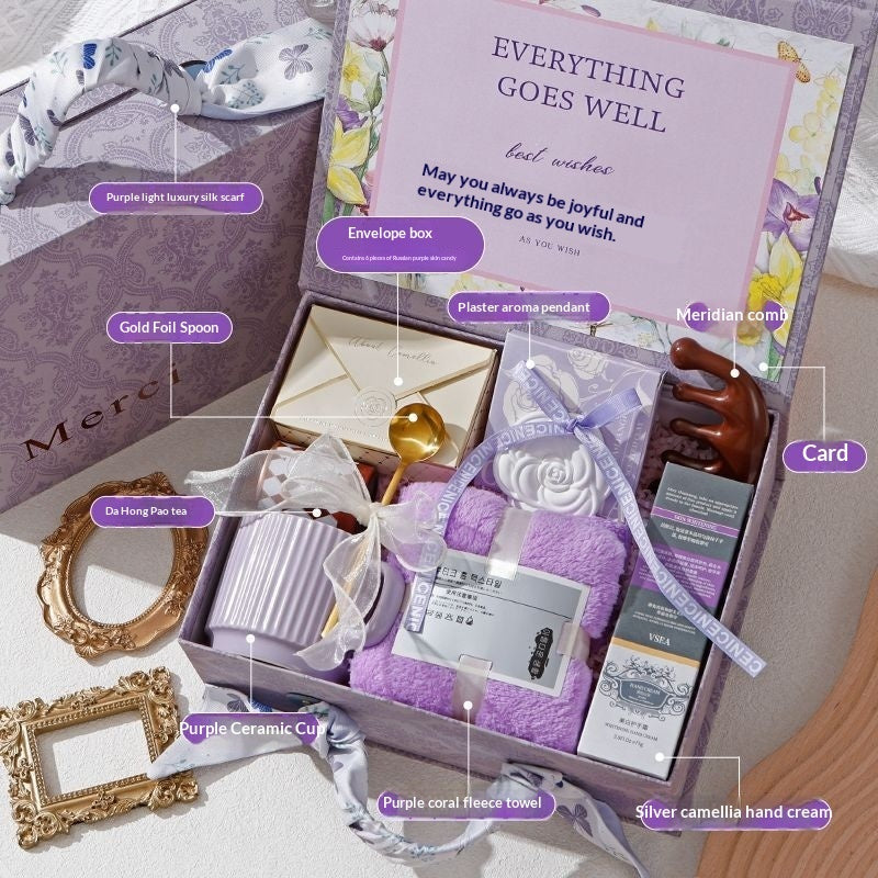 International Women's Day Gift Goddess Bridesmaid Wedding High-end Practical Birthday Gift Box Wedding Guest Gift LuxuryLifeWay Online Store