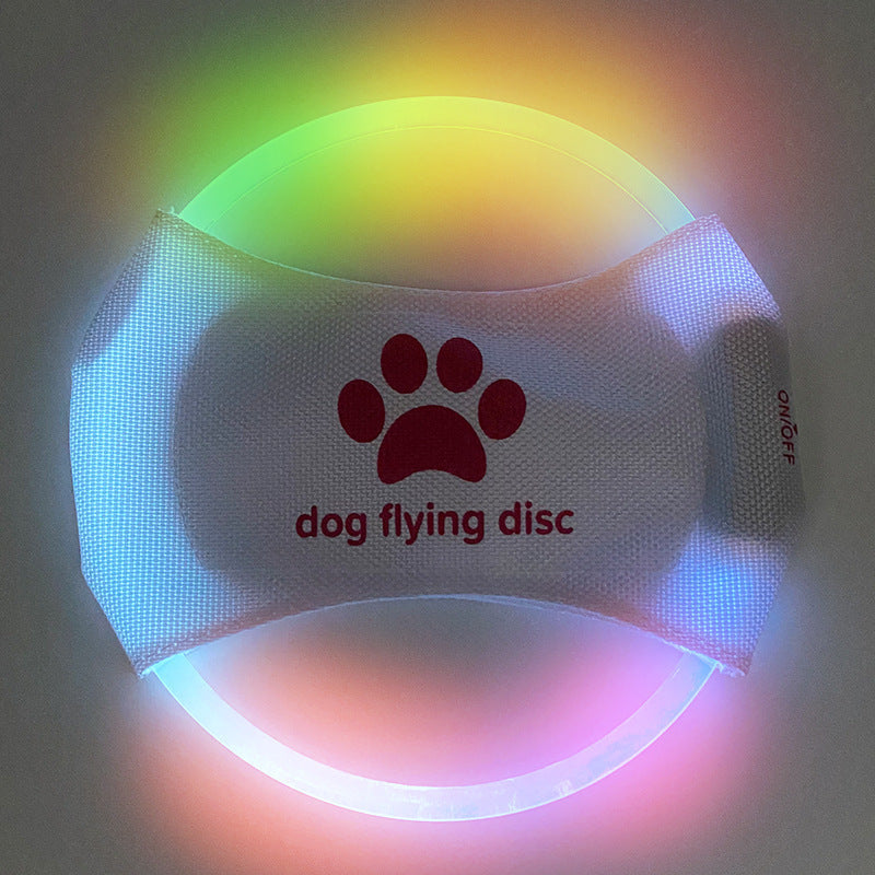 LED Dog Flying Disc Pets Fashion