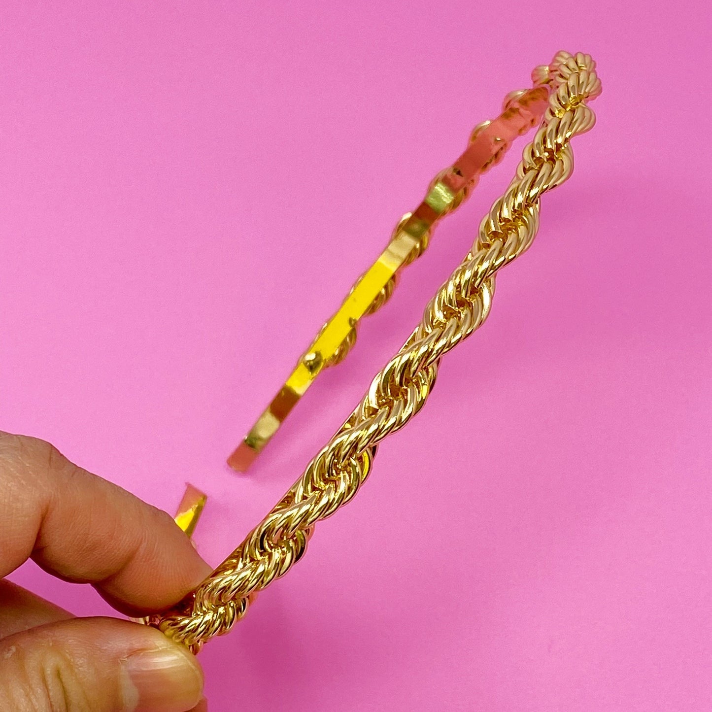 Twist & Shout Chain Headband LadyShow.Store