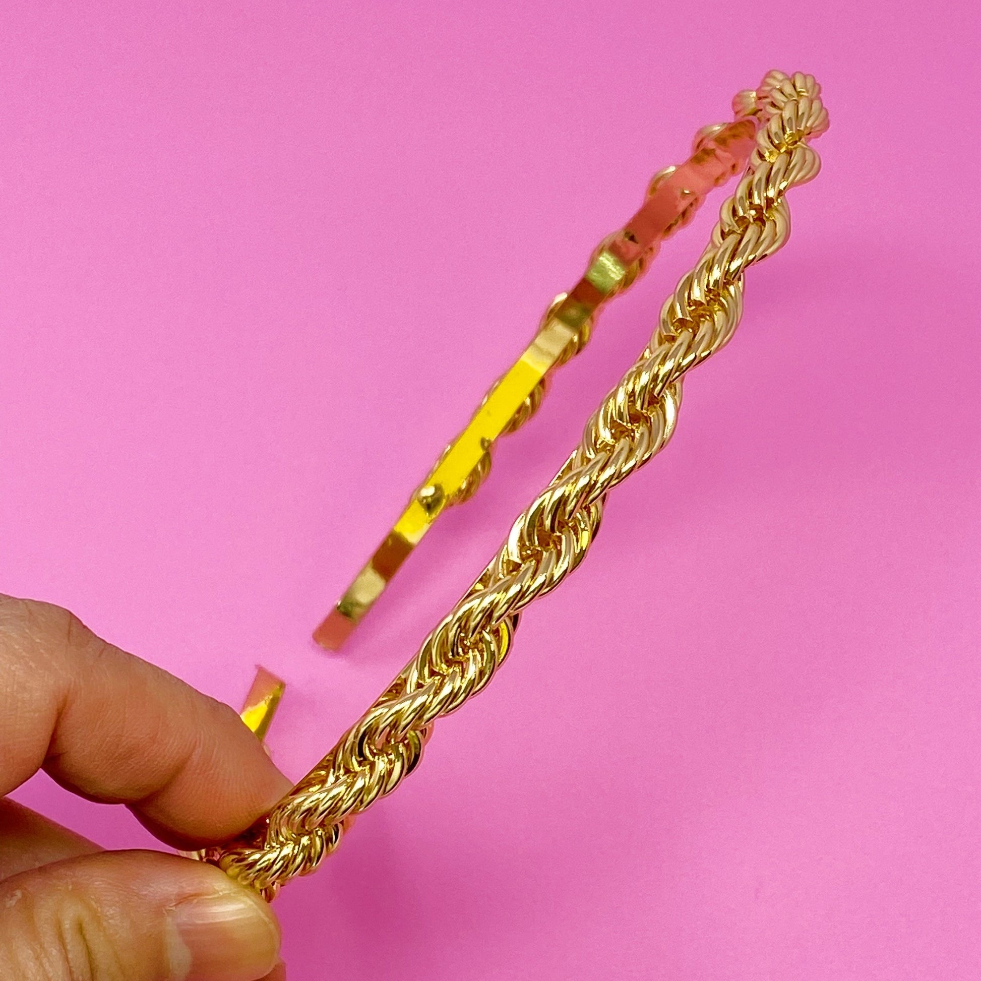 Twist & Shout Chain Headband LadyShow.Store