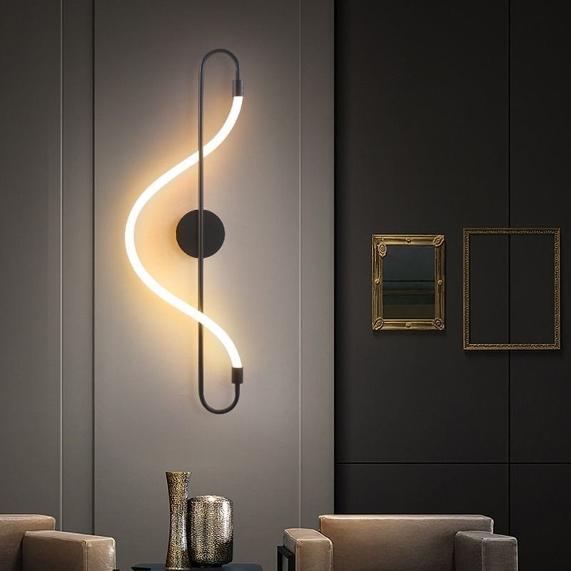 Living Room Background Bedroom Bedside Creative Wall Lamp PearlNestDecor.com