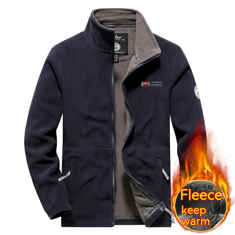 Men’s Double Layered Fleece Jacket Best YouTube Store